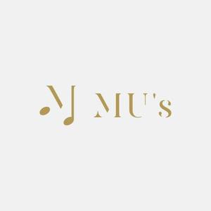 alne-cat (alne-cat)さんの音楽教室とカフェ「MU's」の融合店舗のロゴへの提案
