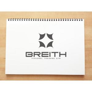 yusa_projectさんのパーソナルトレーニングジム「BREITH」のロゴへの提案