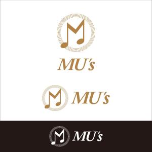 安原　秀美 (I-I_yasuhara)さんの音楽教室とカフェ「MU's」の融合店舗のロゴへの提案
