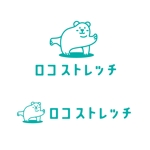 wawamae (wawamae)さんのストレッチ専門店　「ロコストレッチ」のロゴ・イラストへの提案