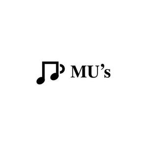 Thunder Gate design (kinryuzan)さんの音楽教室とカフェ「MU's」の融合店舗のロゴへの提案
