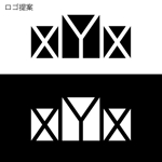 EN48 (EN48HTT)さんのアパレルショップ「xYx」のロゴへの提案