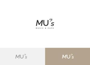 ケイ / Kei (solo31)さんの音楽教室とカフェ「MU's」の融合店舗のロゴへの提案