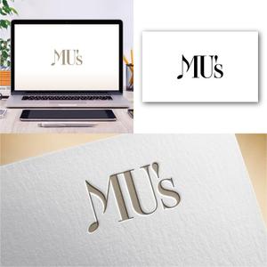 Hi-Design (hirokips)さんの音楽教室とカフェ「MU's」の融合店舗のロゴへの提案
