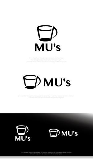 魔法スタジオ (mahou-phot)さんの音楽教室とカフェ「MU's」の融合店舗のロゴへの提案