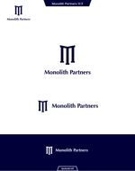 queuecat (queuecat)さんの会計・コンサル事務所「Monolith Partners(モノリスパートナーズ)」のロゴ作成のお願いへの提案