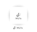 KOHana_DESIGN (diesel27)さんの音楽教室とカフェ「MU's」の融合店舗のロゴへの提案