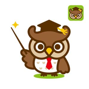 mu_cha (mu_cha)さんの暗記アプリのふくろうのイメージキャラクターの依頼への提案