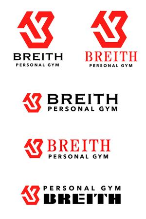 Harrydragonさんのパーソナルトレーニングジム「BREITH」のロゴへの提案