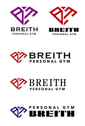 Harrydragonさんのパーソナルトレーニングジム「BREITH」のロゴへの提案