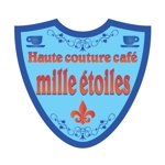 DIBDesignさんの「Haute couture café  mille étoiles」のロゴ作成への提案