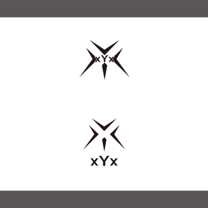 angie design (angie)さんのアパレルショップ「xYx」のロゴへの提案