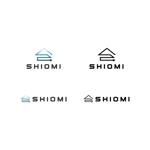 BUTTER GRAPHICS (tsukasa110)さんの空調工事専門法人の「株式会社SHIOMI」のロゴへの提案