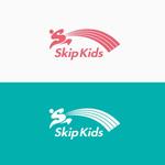 atomgra (atomgra)さんの学童保育　「Skip KIds」の　ロゴへの提案