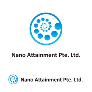 kurioさんの「Nano Attainment Pte. Ltd.」のロゴ作成への提案