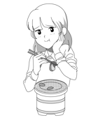 SONOKO (sonoko_design)さんの焼肉おにこ(Onico) 焼肉を美味しく食べる女の子への提案