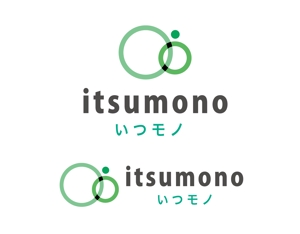 tukasagumiさんのコンタクトレンズ通販サイト「いつモノ」のロゴへの提案