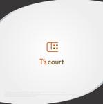 XL@グラフィック (ldz530607)さんの分譲地名の「T's court」ティーズコートのロゴへの提案