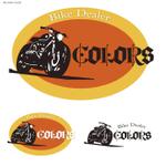 Ai (AS_colorful)さんのオートバイ販売店「Bike Dealer COLORS」のロゴへの提案