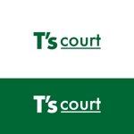 twoway (twoway)さんの分譲地名の「T's court」ティーズコートのロゴへの提案