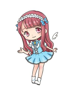 九条ねぎま (kirie_snow)さんのメイドの2等身キャラクターへの提案