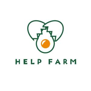 Ash (ford-mustang)さんの自然食品を扱う会社「HELP」が運営する自社農場「HELP FARM」のロゴマーク作成への提案