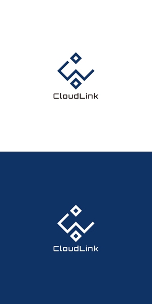headdip7さんの転職支援サービスを行う人材紹介会社「CloudLink」ロゴの制作への提案