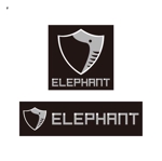 f-1st　(エフ・ファースト) (f1st-123)さんの【ロゴ制作依頼】新規スポーツブランド（プロテクター）の「ELEPHANT」ロゴをお願いいたします。への提案