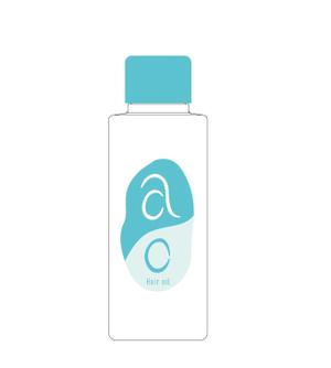 M_studio (kaede_d)さんのヘアオイル化粧品「ao」の容器ロゴ作成への提案