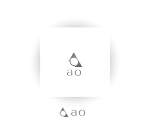 KOHana_DESIGN (diesel27)さんのヘアオイル化粧品「ao」の容器ロゴ作成への提案