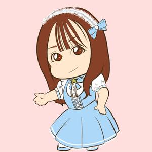 CHICKEMOO (chickemoo513)さんのメイドの2等身キャラクターへの提案