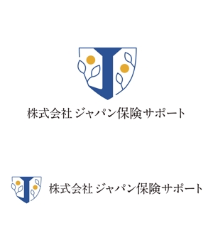 block design (shashokker)さんの保険代理店　ジャパン保険サポート　の　ロゴへの提案