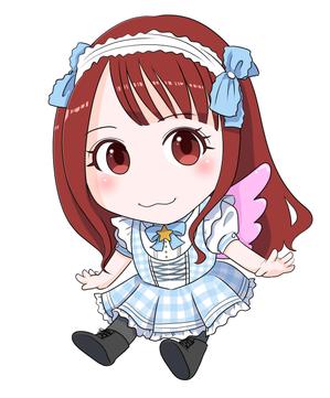 きやゆか ()さんのメイドの2等身キャラクターへの提案