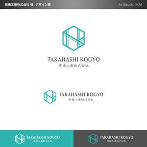ArtStudio MAI (minami-mi-natz)さんのビルメンテナンス会社「高橋工業株式会社」の新しい会社ロゴへの提案