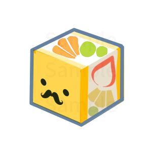森ゆたか (mori_yutaka)さんの北新地フルーツサンド屋さんのイメージキャラクターデザインへの提案