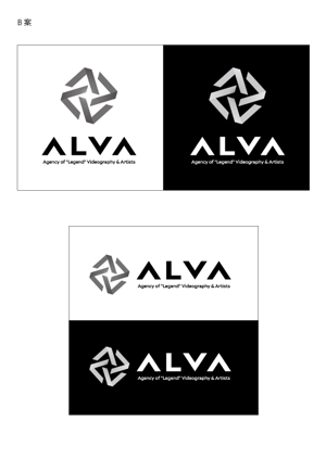 NJONESKYDWS (NJONES)さんのダンス動画専門のプラットフォーム「ALVA」のロゴ作成への提案