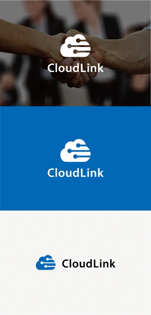 tanaka10さんの転職支援サービスを行う人材紹介会社「CloudLink」ロゴの制作への提案