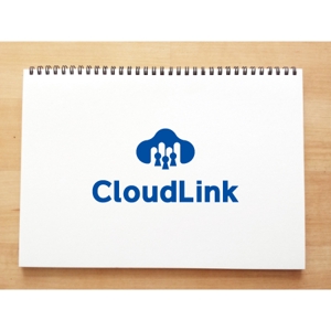 yusa_projectさんの転職支援サービスを行う人材紹介会社「CloudLink」ロゴの制作への提案