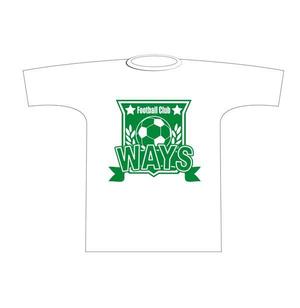 WARUさんのサッカーチームの練習着Tシャツのデザインへの提案