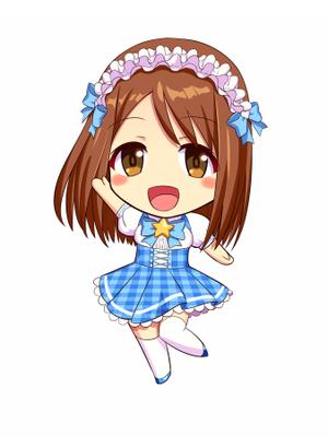 モロ蔵 (morozou)さんのメイドの2等身キャラクターへの提案
