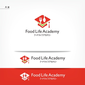 オーキ・ミワ (duckblue)さんのダイエット、食育スクール（フードライフアカデミー）のロゴへの提案