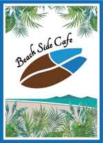 blocdesign (blocdesign)さんの行橋市長井浜公園内「ビーチサイドカフェ」のミニフラッグへの提案