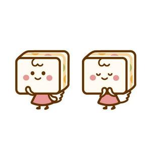 Jelly (Jelly)さんの北新地フルーツサンド屋さんのイメージキャラクターデザインへの提案