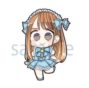 みぬい (wwb_wb_)さんのメイドの2等身キャラクターへの提案