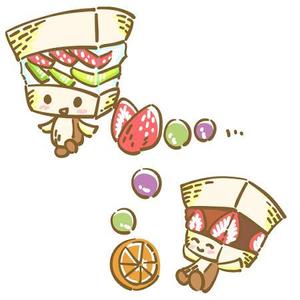 あぶｃ (aburac)さんの北新地フルーツサンド屋さんのイメージキャラクターデザインへの提案
