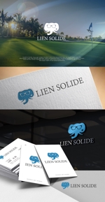 NJONESKYDWS (NJONES)さんのゴルフウェアサイト「LIEN SOLIDE GOLF」のロゴキャラクターへの提案