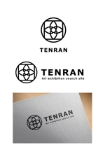 AQUA Design Works (Dear)さんの美術展覧会検索サイト「Tenran」のロゴへの提案