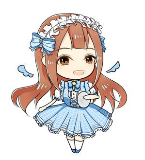 yuz ()さんのメイドの2等身キャラクターへの提案