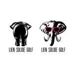 竜の方舟 (ronsunn)さんのゴルフウェアサイト「LIEN SOLIDE GOLF」のロゴキャラクターへの提案