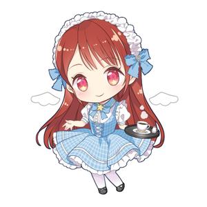 nyan5000g (nyan5000g)さんのメイドの2等身キャラクターへの提案